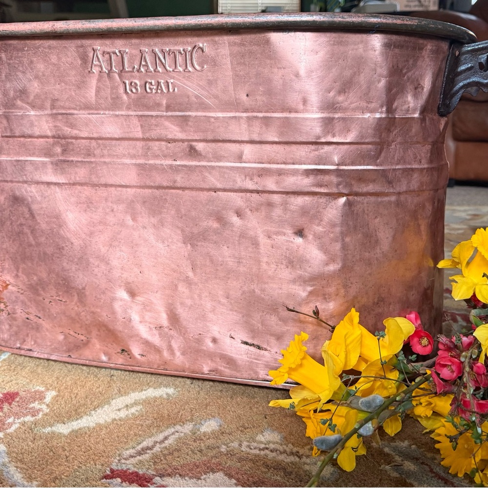 Brown Rustic Basket with Textured Accents
